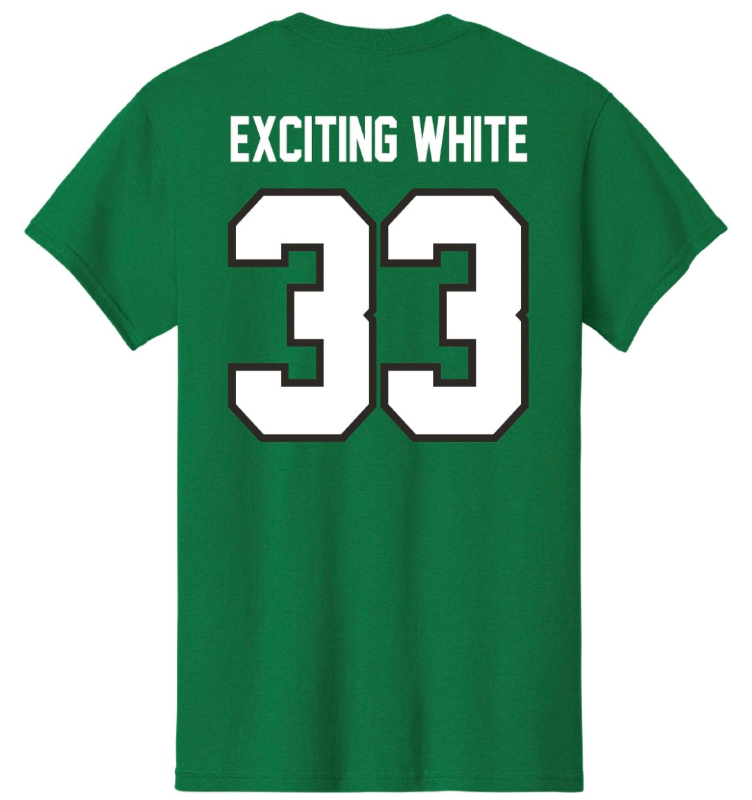 Exciting White Tee – Champs Downtown