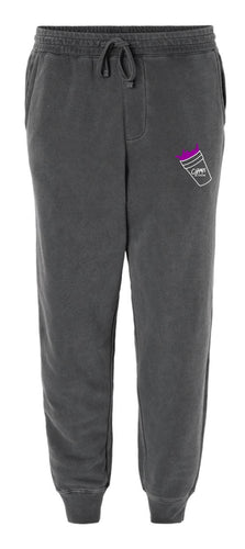 Embroidered Sweatsuit Bottoms