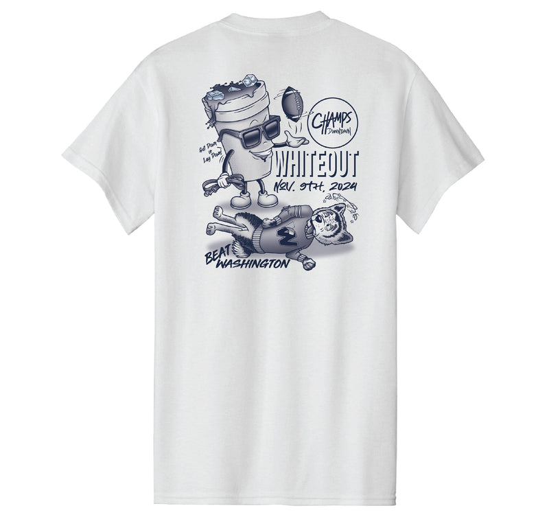 Champs white tees hotsell