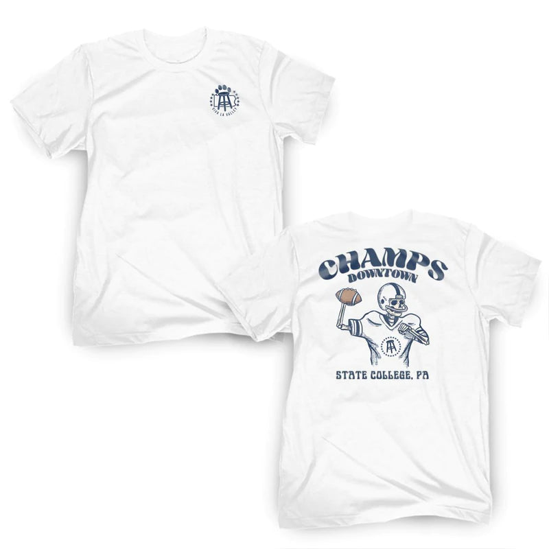 Barstool X Champs White Out Tee – Champs Downtown